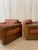 Italian Leather Club Chairs, 1960s, Set of 2 For Sale - Image 4 of 13