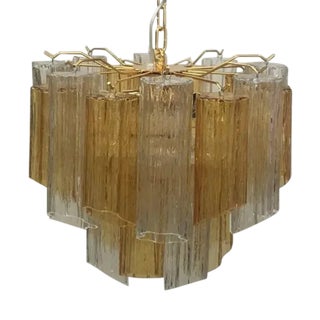 Striking Murano Glass Sputnik Chandelier by Simoeng For Sale