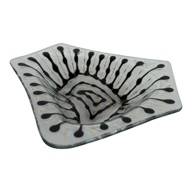 Vintage Art Glass by Higgins For Sale