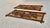1960s Pair Mid Century Carved Wood Flower Art Wall Hanging Plaques, Tiki Bar Tropical Exotic Decor Circa 50s 60s For Sale - Image 5 of 12