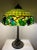 Early 20th Century Early 20th Century Tree Trunk Lamp Base With Grape Leaded Shade For Sale - Image 5 of 13