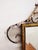 Regency Style Gold Finished Metal Framed Mirror For Sale - Image 4 of 5