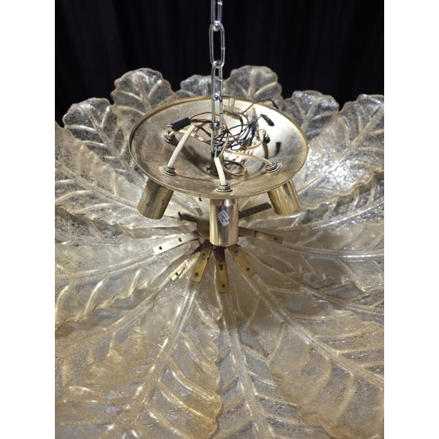 Murano Ceiling Lights, 1980s, Set of 2 For Sale - Image 4 of 9