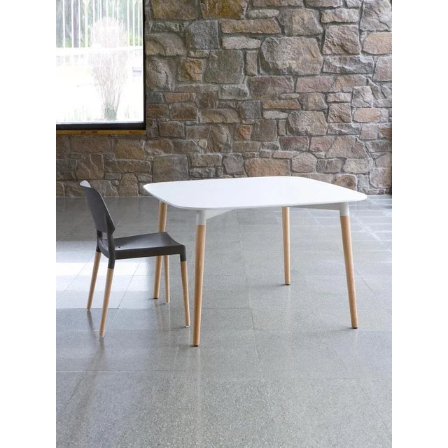 Belloch cuadrada table by lagranja design dimensions: d 110 x w 110 x h 73 cm materials: metal, beech wood. Available in 2...