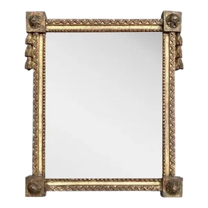 Antique British Neoclassical William Kent Mirror.
