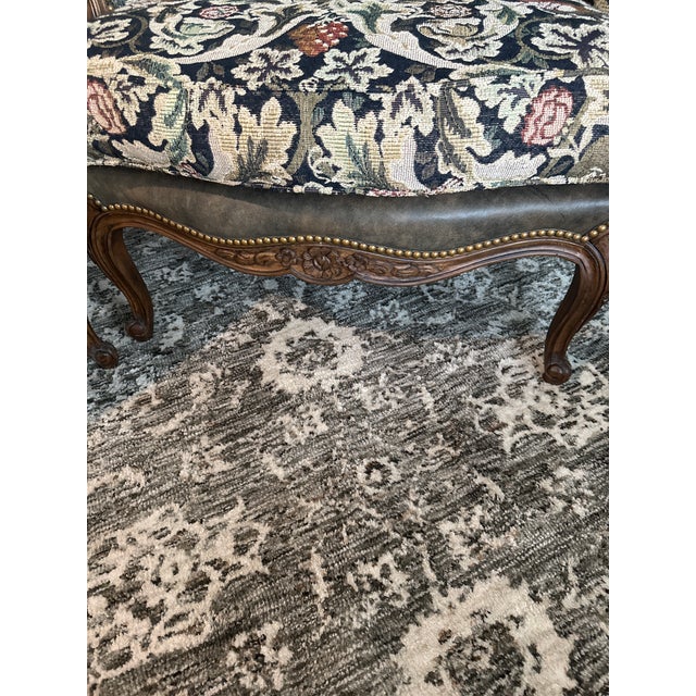 Wood Mid 20th Century Louis XV Style Century Furniture North Carolina Set of Two Chairs For Sale - Image 7 of 10