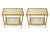 Elegant, airy, and unmistakably French, this exquisite pair of Maison Baguès side tables embodies the glamour of mid-...