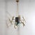 1950s Chandelier Sculpture with Adjustable Diffuser by Leonardi Leoncillo for Lumi, 1952 For Sale - Image 5 of 18
