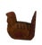 Brown Vintage Handmade Folk Art Thanksgiving Turkeys — Set of 3 For Sale - Image 8 of 13
