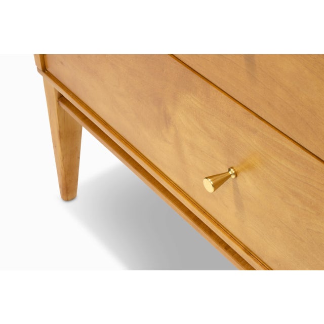 Wood Vintage Mid Century Solid Maple "Planner Group" Dresser by Paul McCobb For Sale - Image 7 of 7
