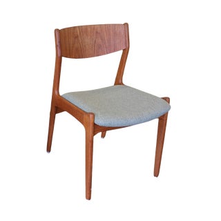 Danish Teak Dining Chair by Henning Kjærnulf for Sorø Stolefabrik, 1960s For Sale