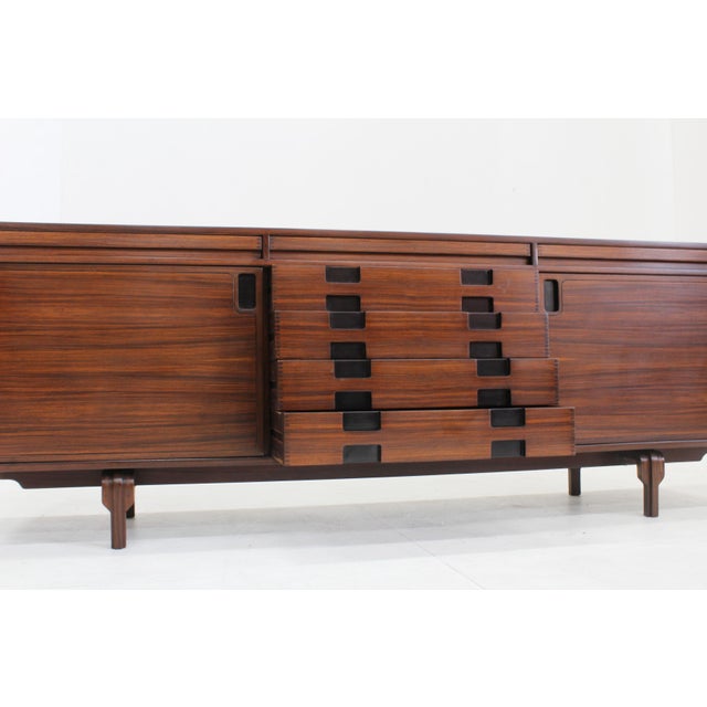 1960s Vintage Sideboard by Renato Magri for Cantieri Carugati, Italy, 1960s For Sale - Image 5 of 11