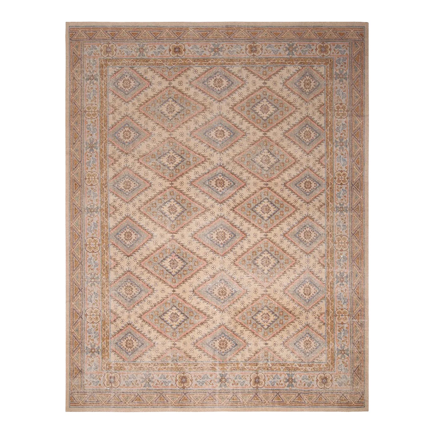 Rug & Kilim’s Diamond Play Rug in Taupe, 5x7 Chairish
