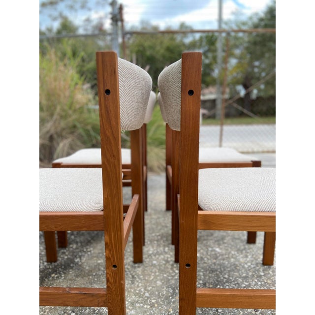 MidCentury k.d. Furniture Danish Dining Chairs Set of 4 Chairish