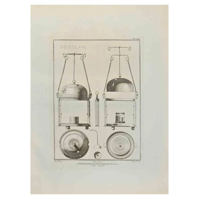 Nicola Fiorillo, Still Life, Etching, 18th Century For Sale