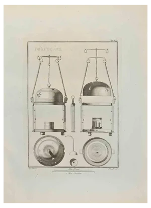 Nicola Fiorillo, Still Life, Etching, 18th Century