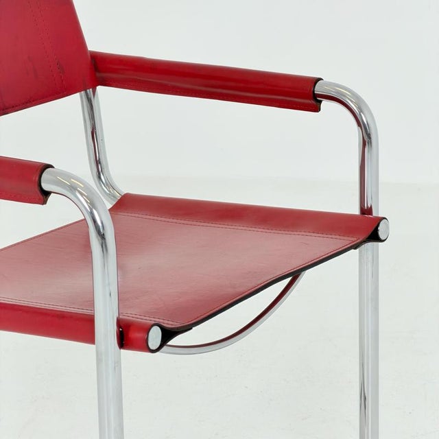 Mid-Century Bauhaus MG5 Cantilever Armchair by Mart Stam for Matteo Grassi, Italy, 1980s For Sale - Image 15 of 18