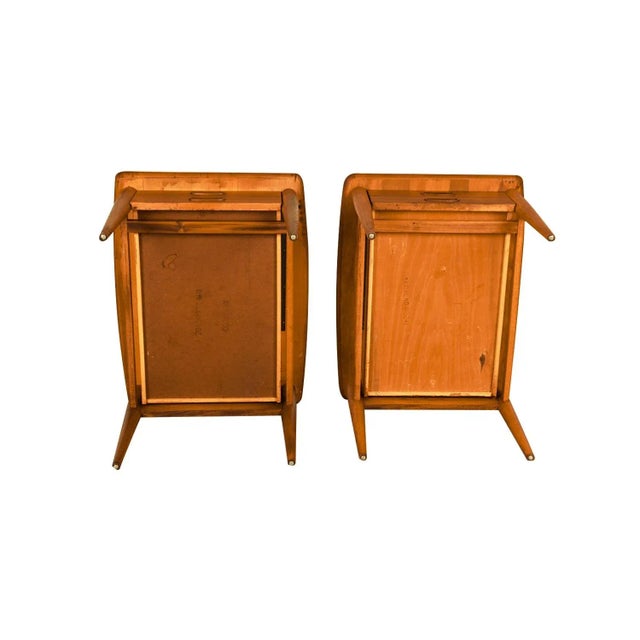 1960s Mid-Century Lane Pair End Tables For Sale - Image 10 of 12