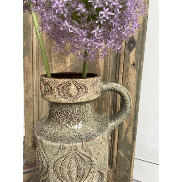 Large Ceramic Onion Vase from Scheurich, West Germany For Sale - Image 6 of 9