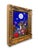 Children's Peanut Meets the Mouse in the Moon by Gina Matarazzo | Oil on Arches watercolor paper A nocturnal scene with a small animal among flowers and a moon. For Sale - Image 3 of 3