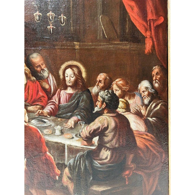 Bassano School Artist, Last Supper, 17th Century, Painting, Framed For Sale - Image 3 of 7