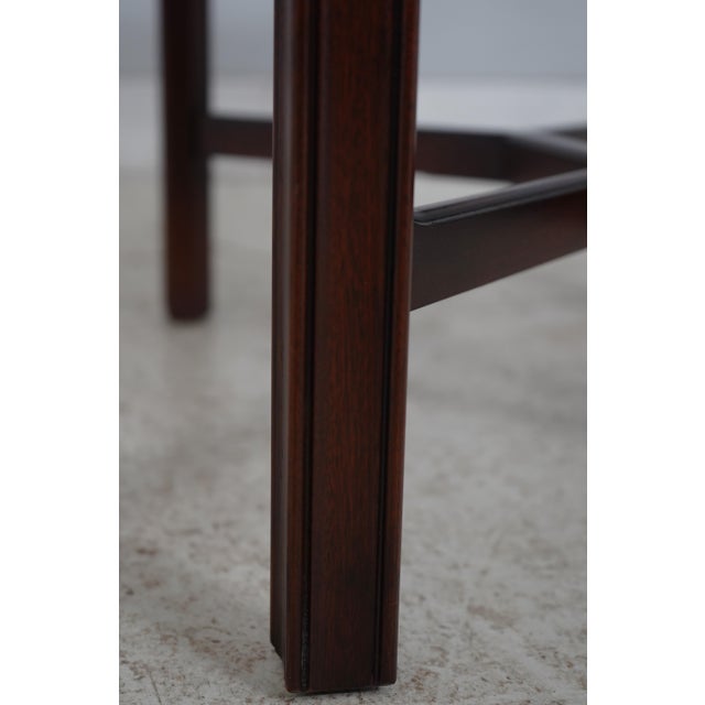 Henkel Harris Drop Side Mahogany Pembroke Table For Sale - Image 12 of 18