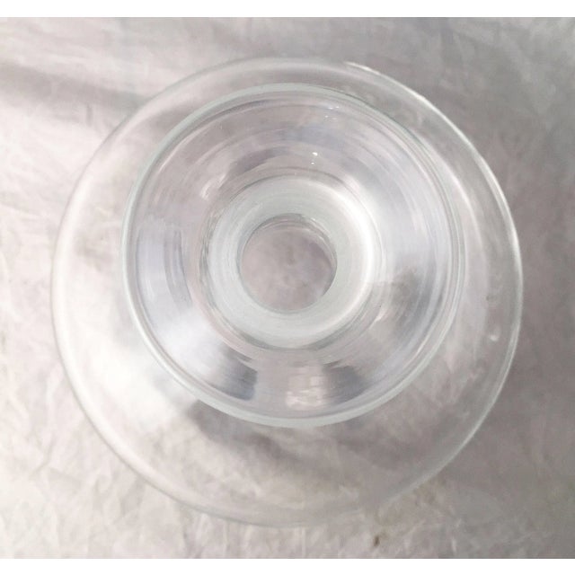 Glass Orrefors Crystal Decanters by Nils Landberg - a Pair For Sale - Image 7 of 11