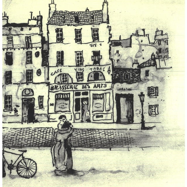 1980s Michel Delacroix Paris Iv, 1985 - Signed For Sale - Image 5 of 5