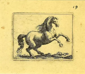 Antonio Tempesta, the Horse, Etching, 1610s