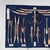Mid-Century Modern Framed Japanese Ujo Yōji Toothpicks and Spoons Display, 1960s For Sale - Image 3 of 12