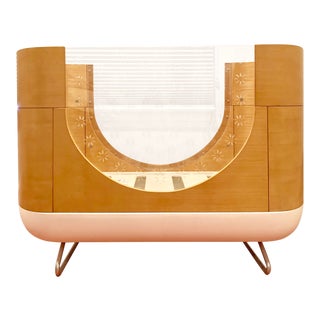 Modernist Designer Pod Crib / Toddler Bed For Sale