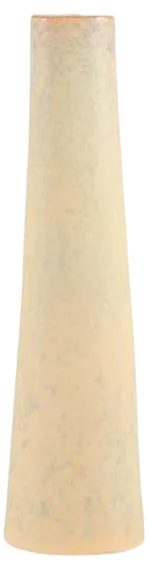 Italian Ceramic Vase in Yellow Glaze by Marcello Fantoni, 1960s
