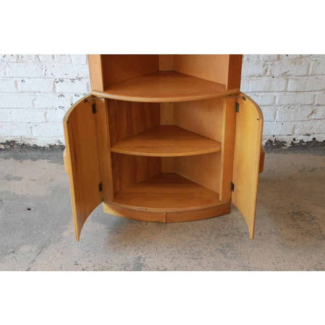 Heywood Wakefield Mid-Century Modern Corner Cabinet in ...