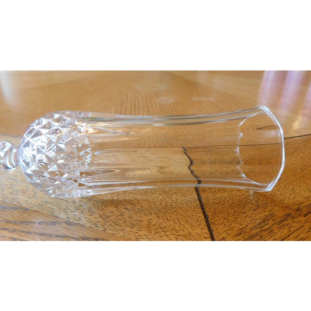 1970s Cristal D’Arques Durand Champagne Flute in Longchamp Chairish