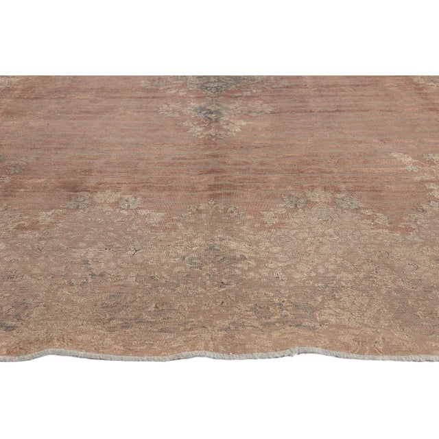 Mid 20th Century Vintage Modern Industrial Area Rug, 09'04 X 13'06 For Sale - Image 5 of 10