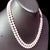 White Diamond Akoya Pearl 2-Strand Necklace 18k Gold Certified For Sale - Image 8 of 11