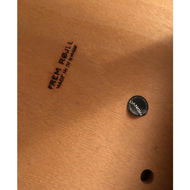 Vintage Danish Roundette Dining Set by Hans Olsen for Frem Røjle, 1960s, Set of 5 For Sale - Image 4 of 13