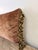 French Provincial French Neoclassical-Style Embroidered Monogram Velvet Lumbar Pillow For Sale - Image 3 of 7