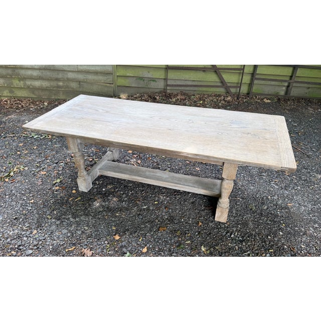 Brown Oak Coffee Table, 1925 For Sale - Image 8 of 12