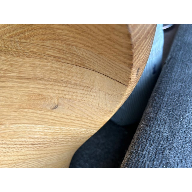 Sculptural Wood + Glass Cocktail Table by Scott Jaster C1989 For Sale - Image 12 of 12