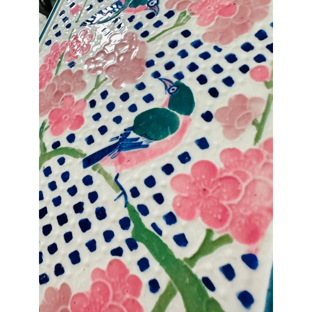 Chinoiserie Large Chinoiserie Vase For Sale - Image 3 of 6