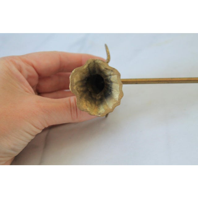 Brass Vintage Brass Angel Candle Snuffer For Sale - Image 8 of 8