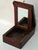 1900 - 1909 Antique 19th Century Walnut Traveling Shaving Box With Folding Mirror - Gentleman's Dressing Box For Sale - Image 5 of 10