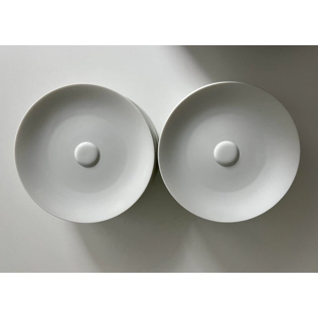1990s Mikaela Dorfel Mono Germany Gemiini Porcelain Saucers/Bread+Butter Plates - Set of 12 For Sale In Miami - Image 6 of 6