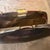 1940s Dark Faux Tortoiseshell Bakelite and Brass Italian Evening Bag For Sale - Image 4 of 14