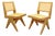 Capitol Complex Track Chairs by Pierre Jeanneret for Cassina, 2010s, Set of 2 For Sale