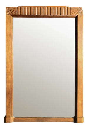 Vintage Art Deco Modern Wall Mirror, 1930