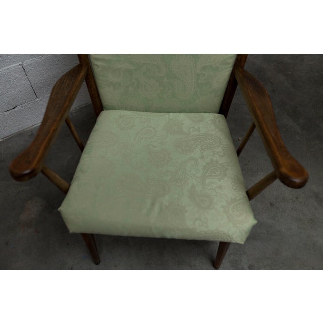 Wood Armchair from Baumann, 1970s For Sale - Image 7 of 18