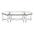 Marge Carson Rue Royale Rr01 Three-Piece Bunching Cocktail Table Set For Sale