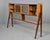 Mid-Century Modern Mid-Century Italian Bar Cabinet With Mirrored Sliding Doors For Sale - Image 3 of 12